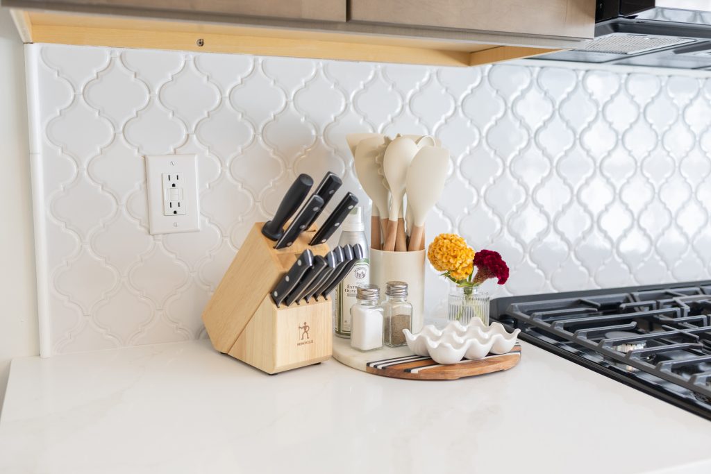 Kitchen counter detail
